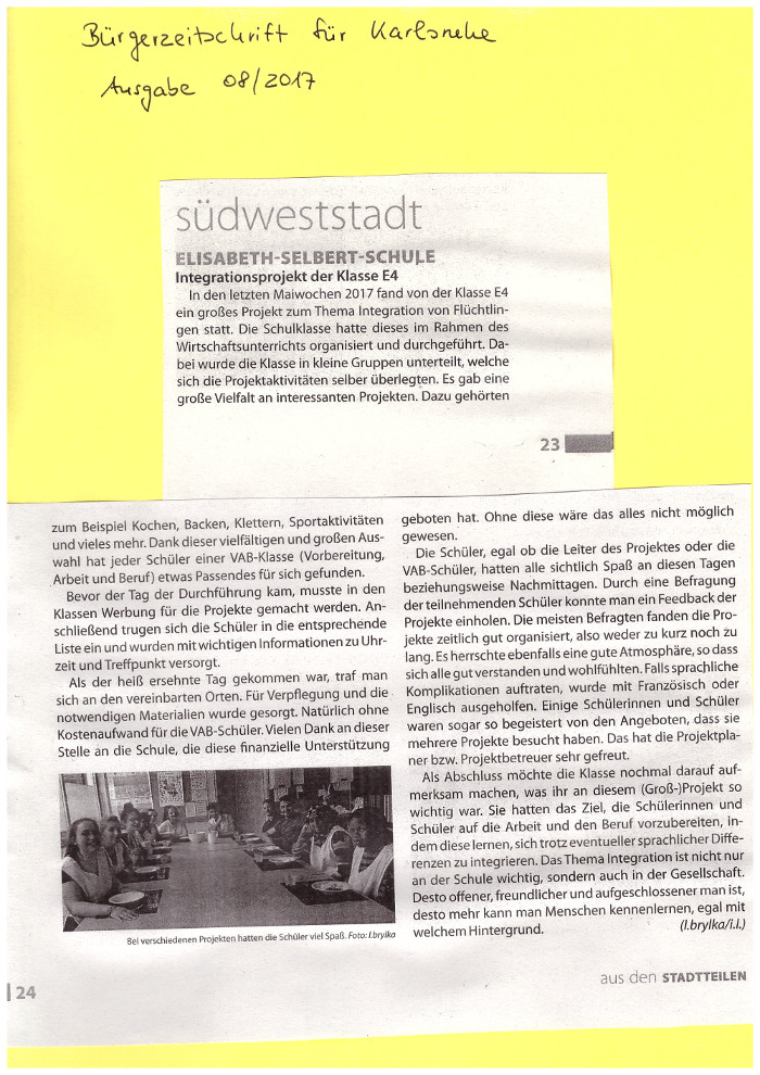 Bürgerzeitschrift 08/2017