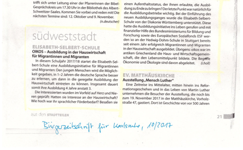 Bürgerzeitschrift 10/2017